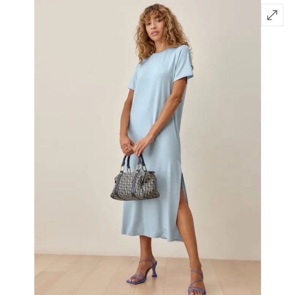 Reformation Kassia dress mineral (S) NWT